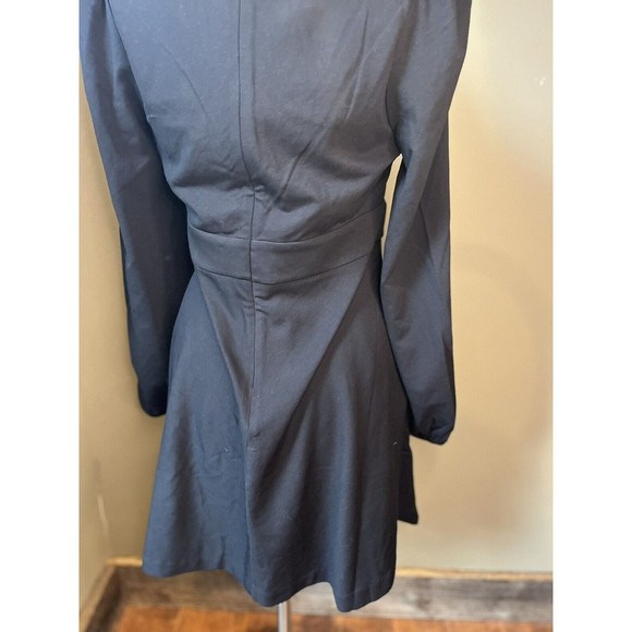 Boden Black V-Neck Jersey Tea Casual Dress NWT Sz 10 - Picture 6 of 11